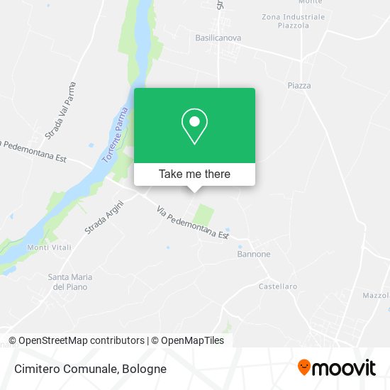 Cimitero Comunale map