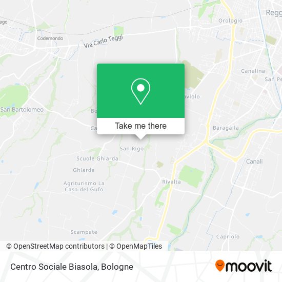Centro Sociale Biasola map