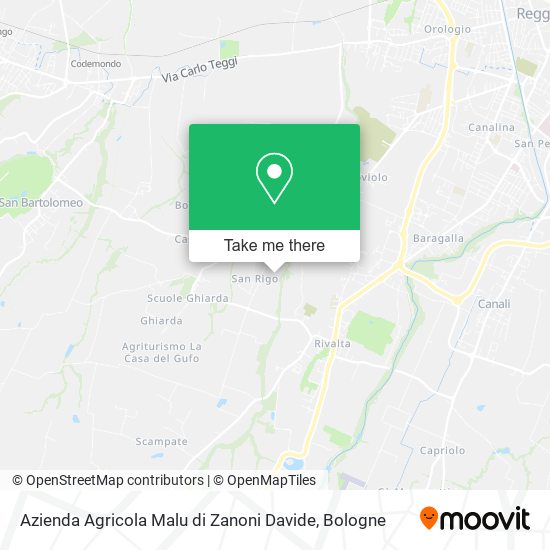 Azienda Agricola Malu di Zanoni Davide map
