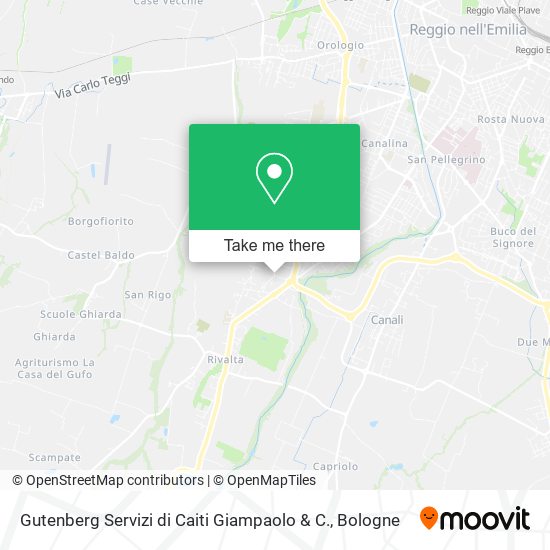 Gutenberg Servizi di Caiti Giampaolo & C. map