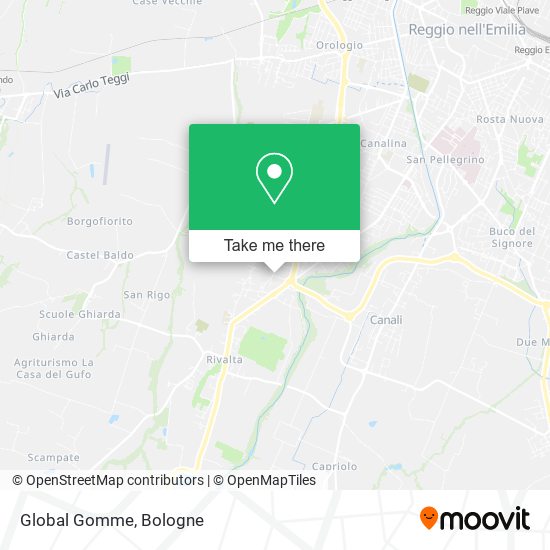 Global Gomme map