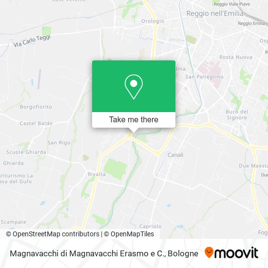 Magnavacchi di Magnavacchi Erasmo e C. map