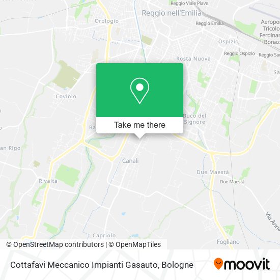 Cottafavi Meccanico Impianti Gasauto map