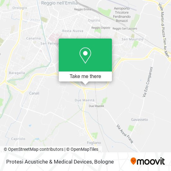 Protesi Acustiche & Medical Devices map