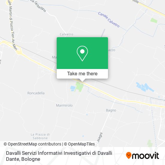 Davalli Servizi Informativi Investigativi di Davalli Dante map