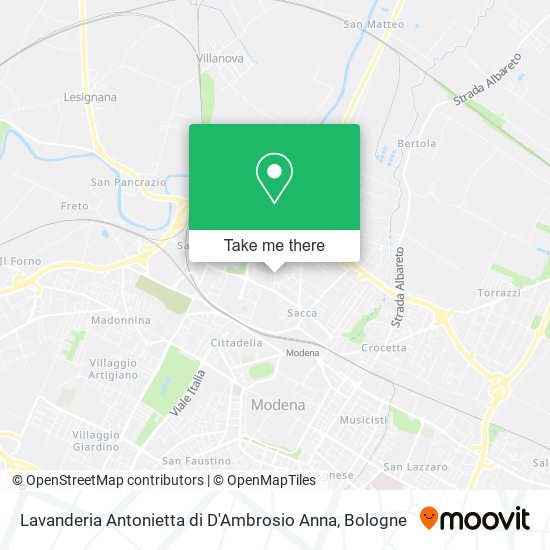 Lavanderia Antonietta di D'Ambrosio Anna map