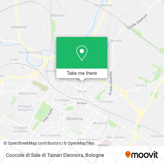 Coccole di Sale di Tainari Eleonora map