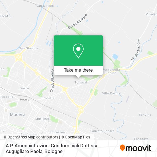 A.P. Amministrazioni Condominiali Dott.ssa Augugliaro Paola map
