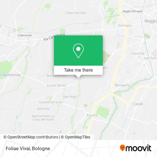 Foliae Vivai map