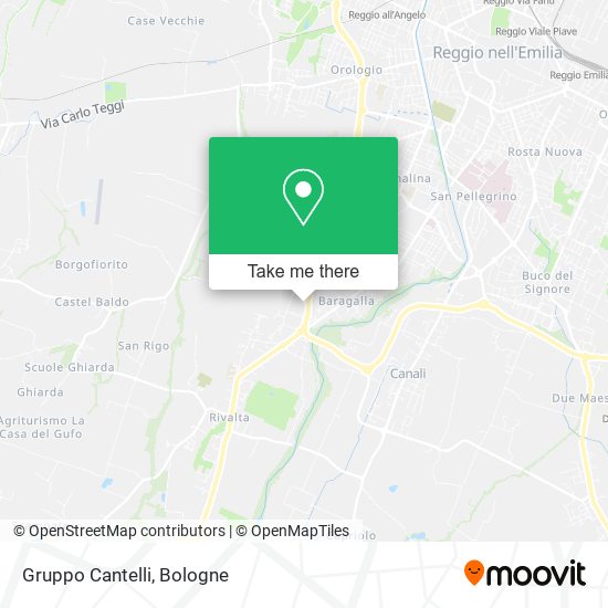 Gruppo Cantelli map