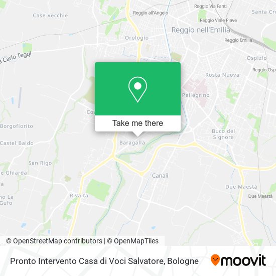 Pronto Intervento Casa di Voci Salvatore map