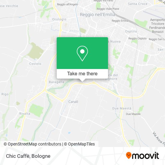 Chic Caffè map