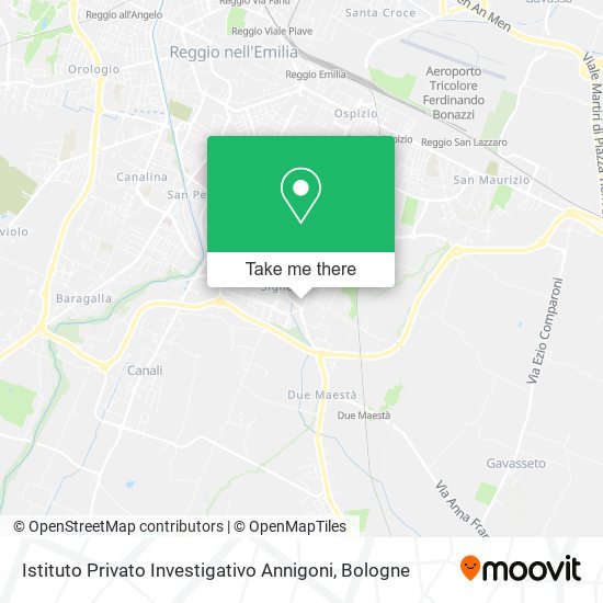 Istituto Privato Investigativo Annigoni map