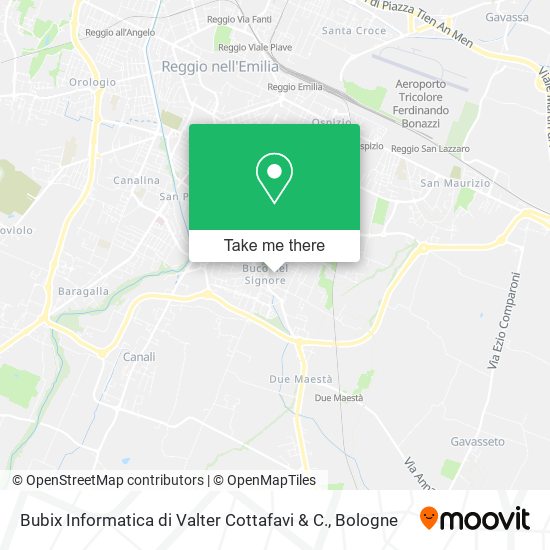 Bubix Informatica di Valter Cottafavi & C. map
