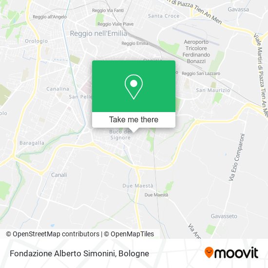 Fondazione Alberto Simonini map