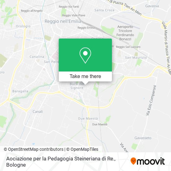 Aociazione per la Pedagogia Steineriana di Re. map