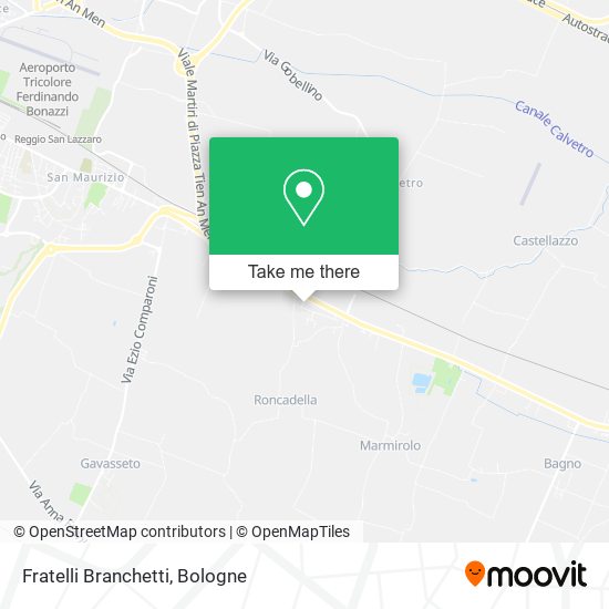 Fratelli Branchetti map