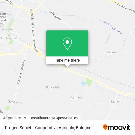 Progeo Societa' Cooperativa Agricola map