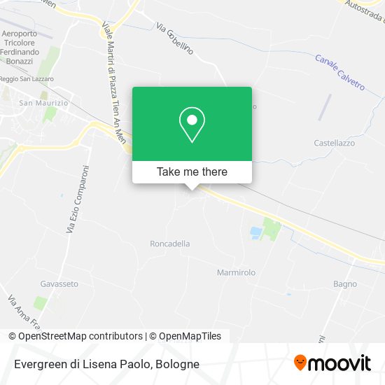 Evergreen di Lisena Paolo map