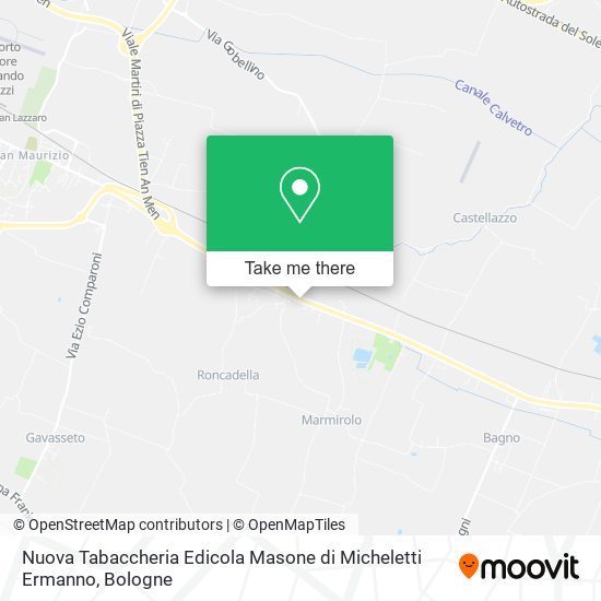 Nuova Tabaccheria Edicola Masone di Micheletti Ermanno map