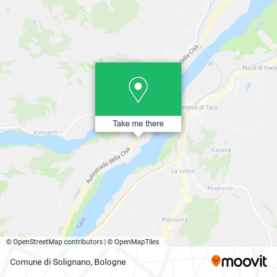 Comune di Solignano map