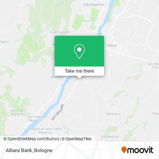 Allianz Bank map