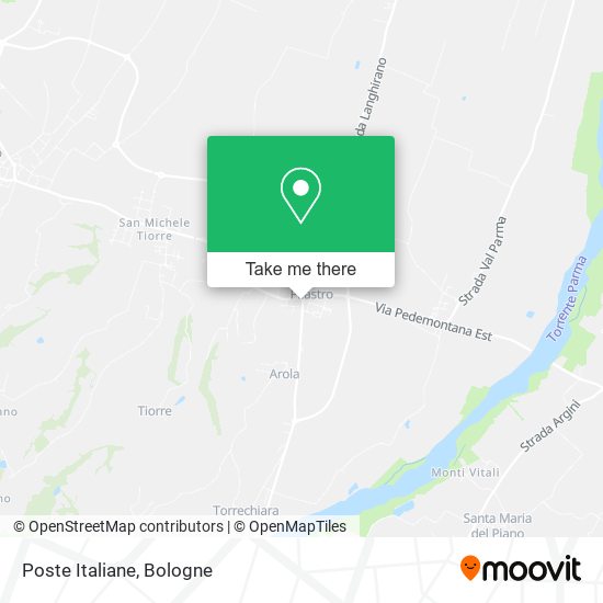 Poste Italiane map