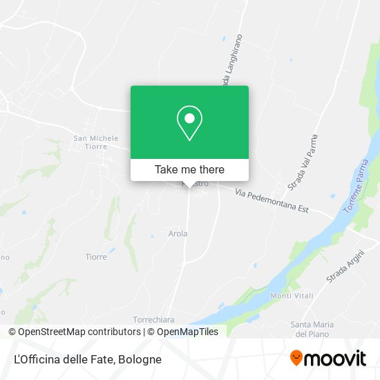L'Officina delle Fate map