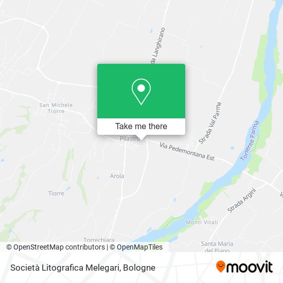 Società Litografica Melegari map