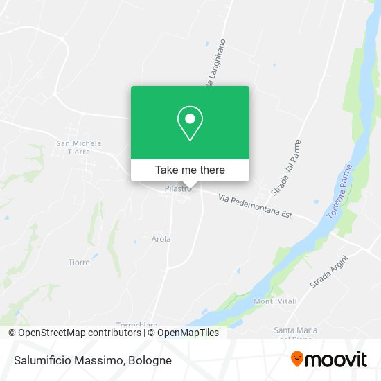 Salumificio Massimo map