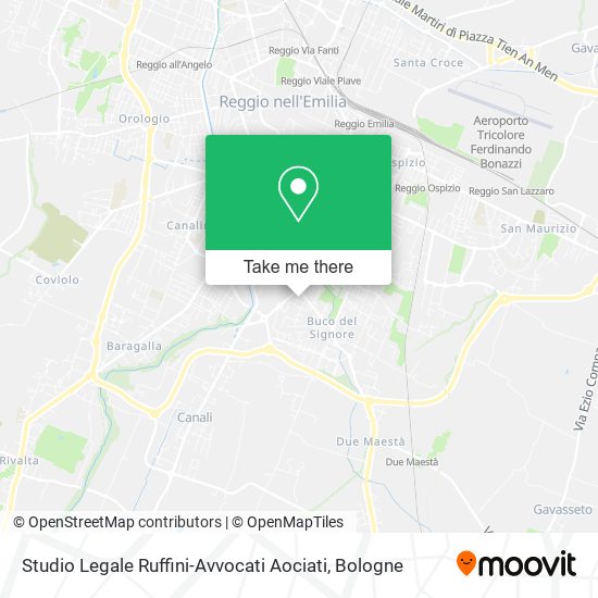 Studio Legale Ruffini-Avvocati Aociati map