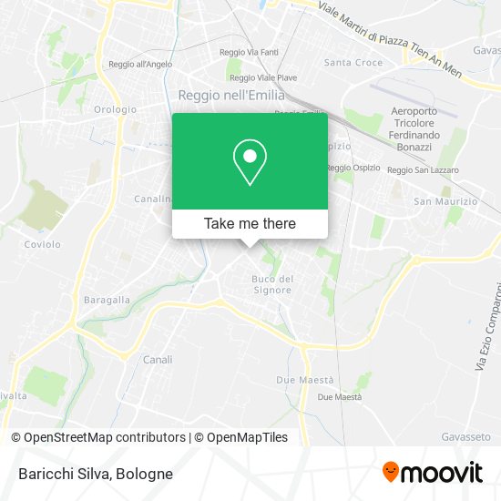 Baricchi Silva map