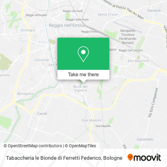 Tabaccheria le Bionde di Ferretti Federico map