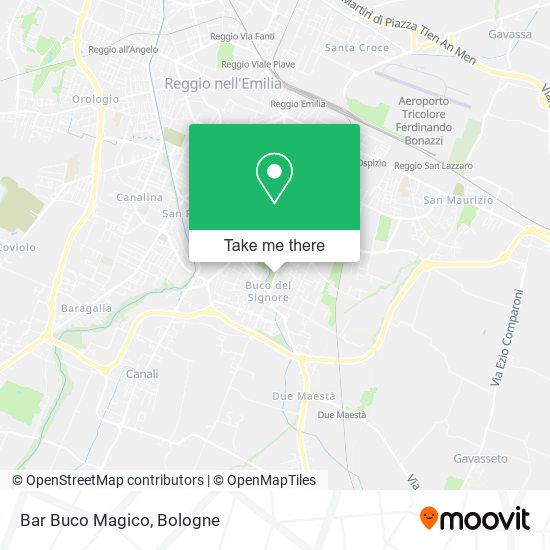 Bar Buco Magico map