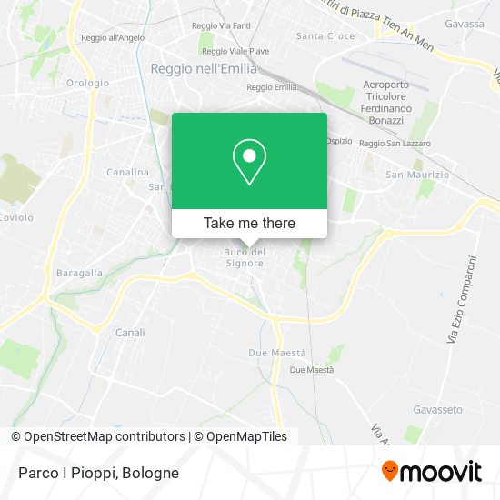 Parco I Pioppi map