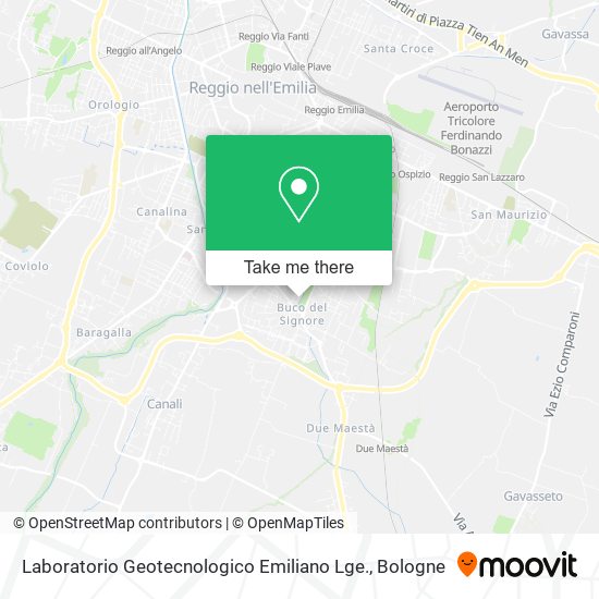 Laboratorio Geotecnologico Emiliano Lge. map