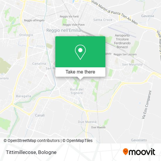 Tittimillecose map