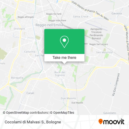 Cocolami di Malvasi S. map
