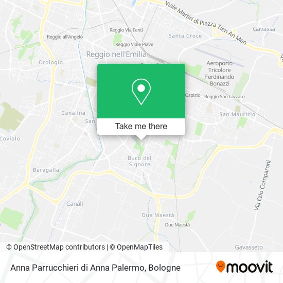 Anna Parrucchieri di Anna Palermo map