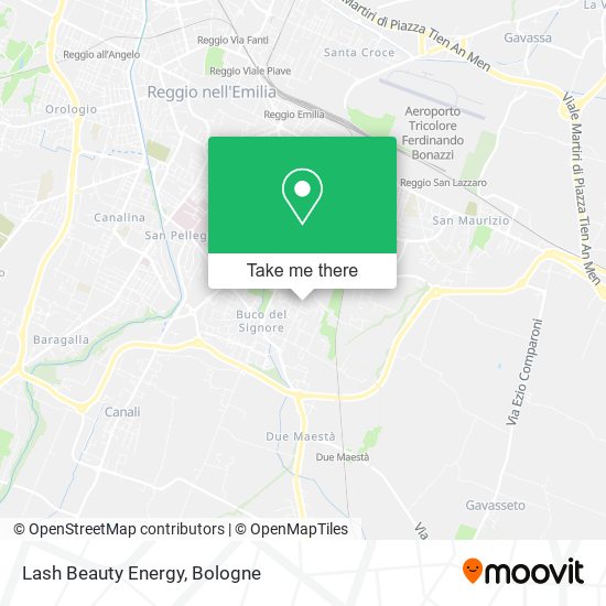 Lash Beauty Energy map