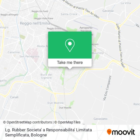 Lg. Rubber Societa' a Responsabilita' Limitata Semplificata map