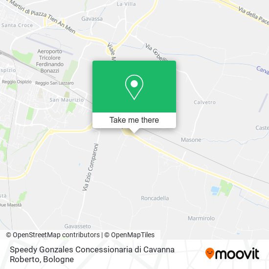 Speedy Gonzales Concessionaria di Cavanna Roberto map