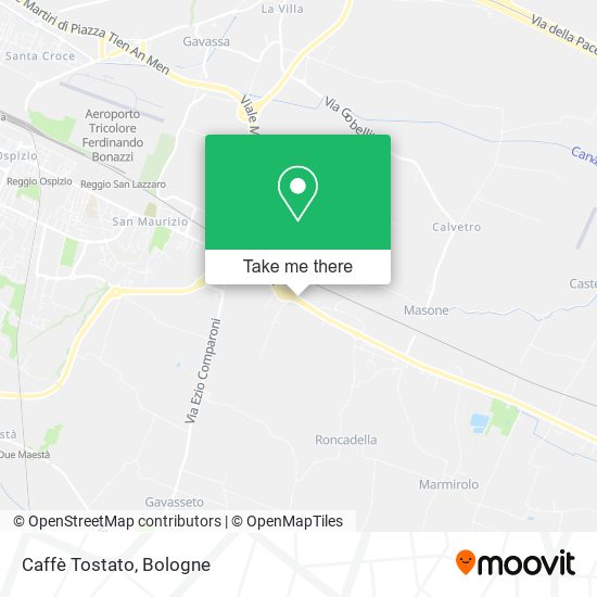 Caffè Tostato map
