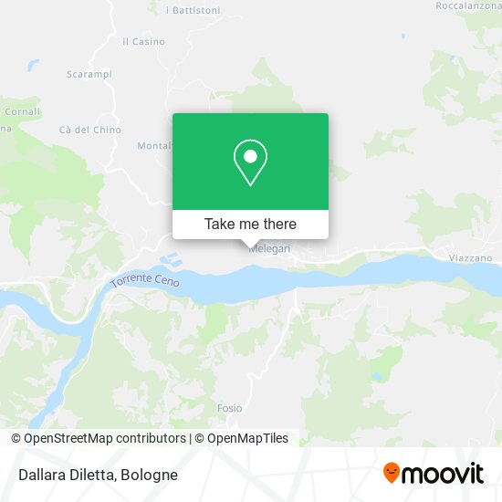 Dallara Diletta map