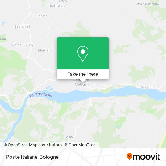 Poste Italiane map