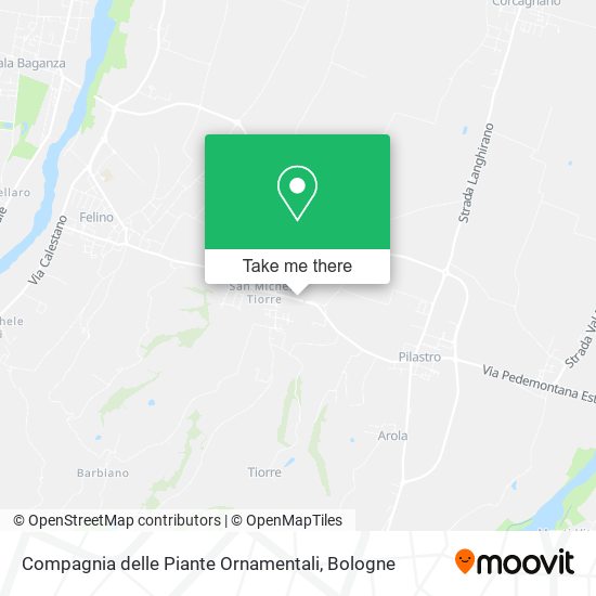 Compagnia delle Piante Ornamentali map