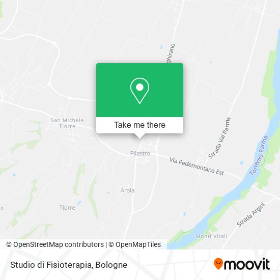 Studio di Fisioterapia map