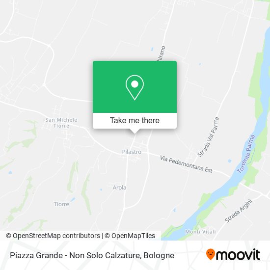 Piazza Grande - Non Solo Calzature map