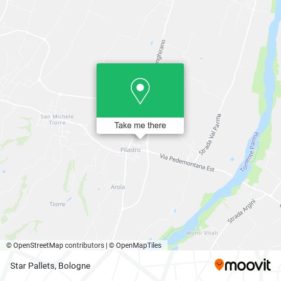 Star Pallets map