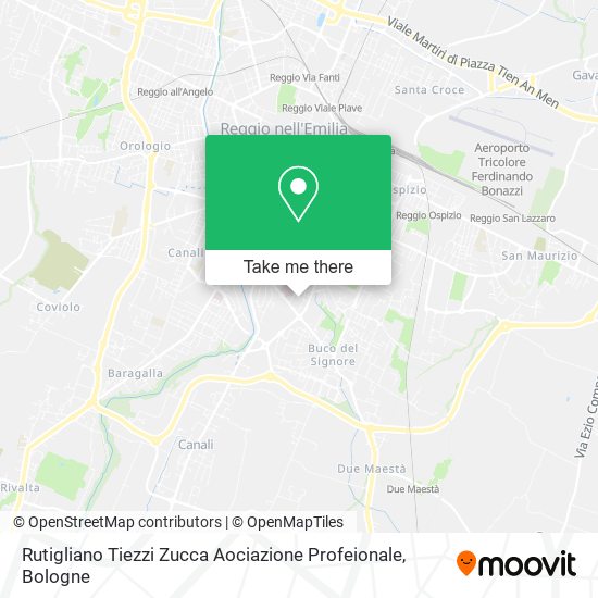 Rutigliano Tiezzi Zucca Aociazione Profeionale map